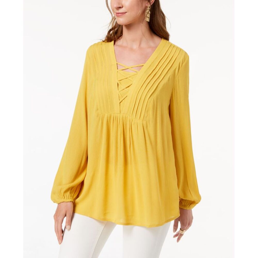 Style & Co Criss Cross Top